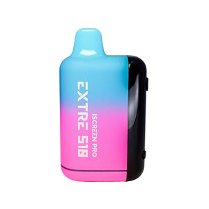 Extre 510 Vape Cartridge Battery | Blue-Pink Color Profile View | DW