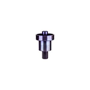 Titanium Nail for 16mm Coil | Side View | Anodized Purple-Blue | Dabbing Warehouse