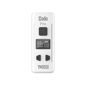 Yocan Kodo Pro 510 Thread Battery | White Color View | Dabbing Warehouse
