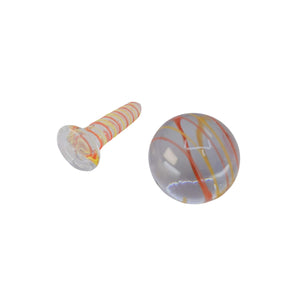 Terp Slurper Screw Set | Orange/Yellow Color | Dabbing Warehouse