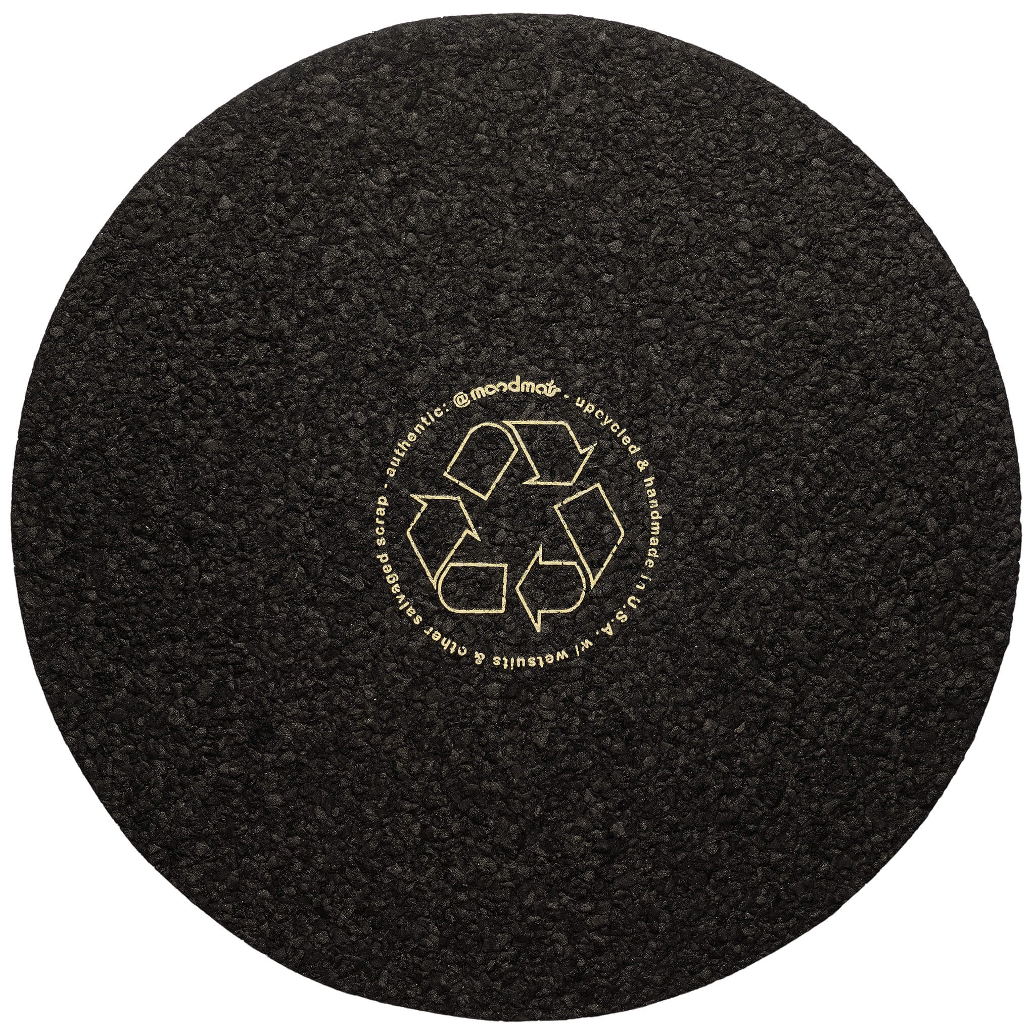 12" moodmat Dabbing Warehouse Logo | Rear Face Profile View | DW