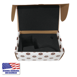 Showerhead Bubbler Control Tower Dab Kit | Showerhead Bubbler Padded Box View | Dabbing Warehouse