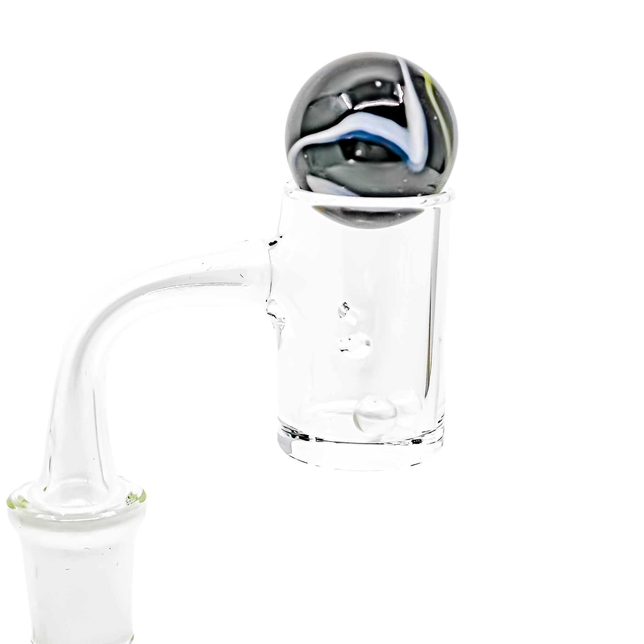 Clear Commander Auto-Spinning Dab Kit | Quartz Pearls Auto-Spinning View | Dabbing Warehouse