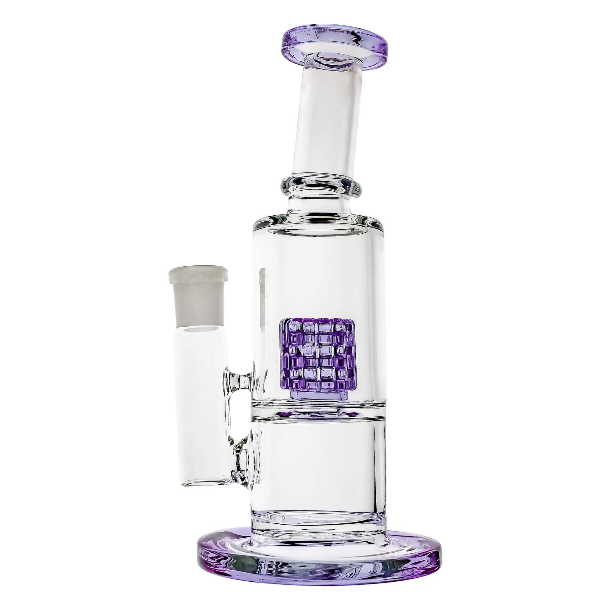 Happy Slapper Micro Dab Rig | Purple Color Variation View | the dabbing specialists