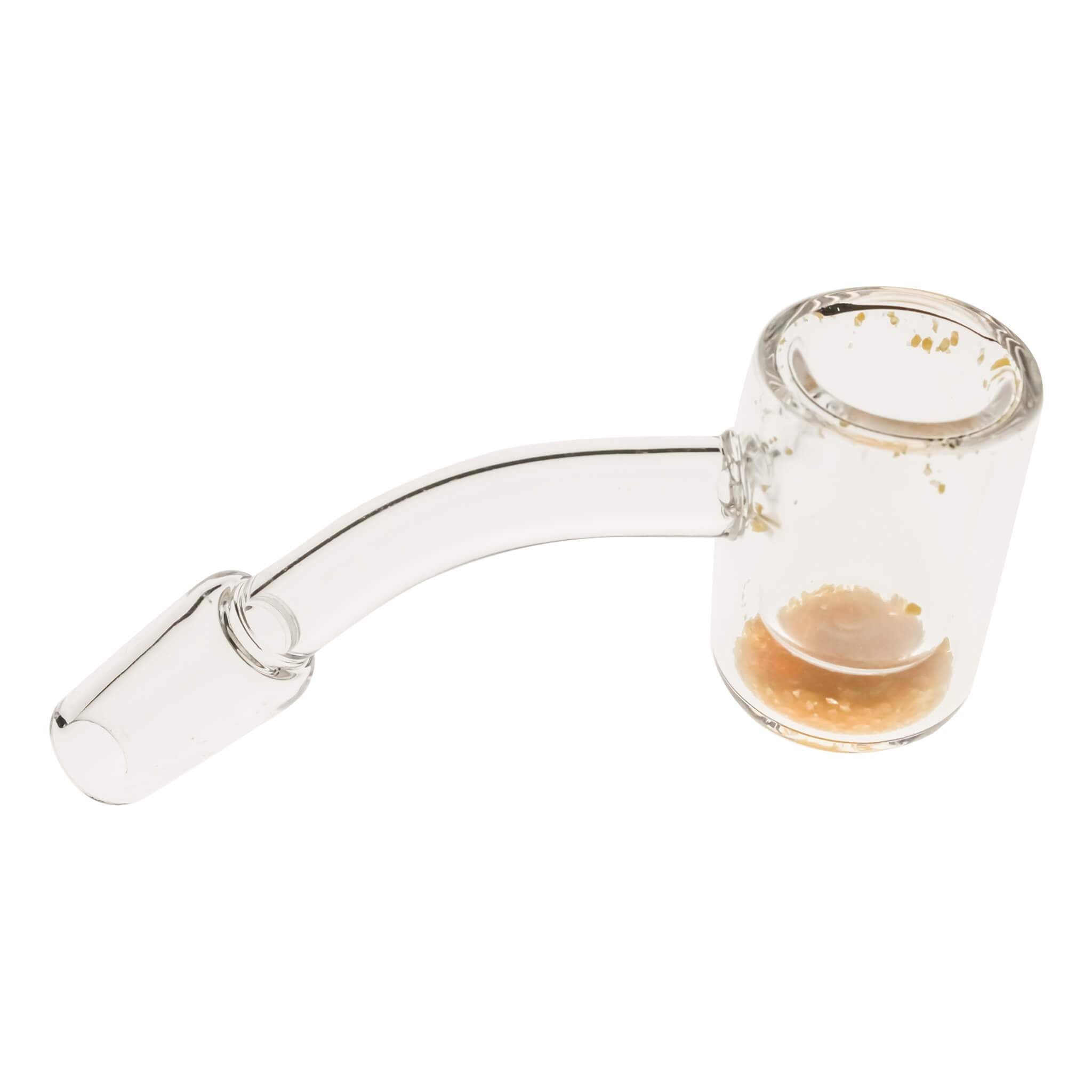 45° Thermochromic Quartz Banger | 45 Degree 14mm Male Thermochromic Banger View | DW