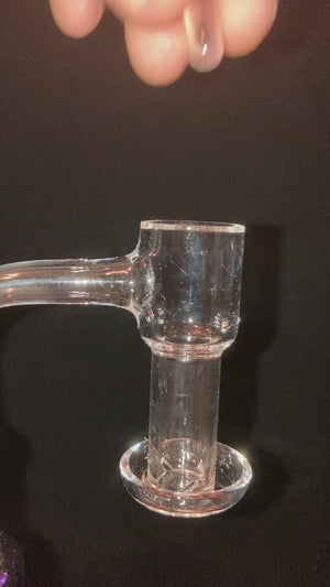 Clear Weed Leaf Slurper Marble