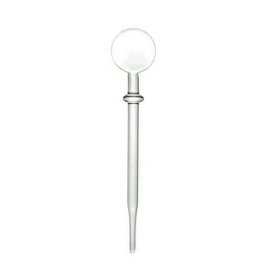 Quartz Carb Cap - Lollipop Dabber Stick Glass | Profile View | Dabbing Warehouse