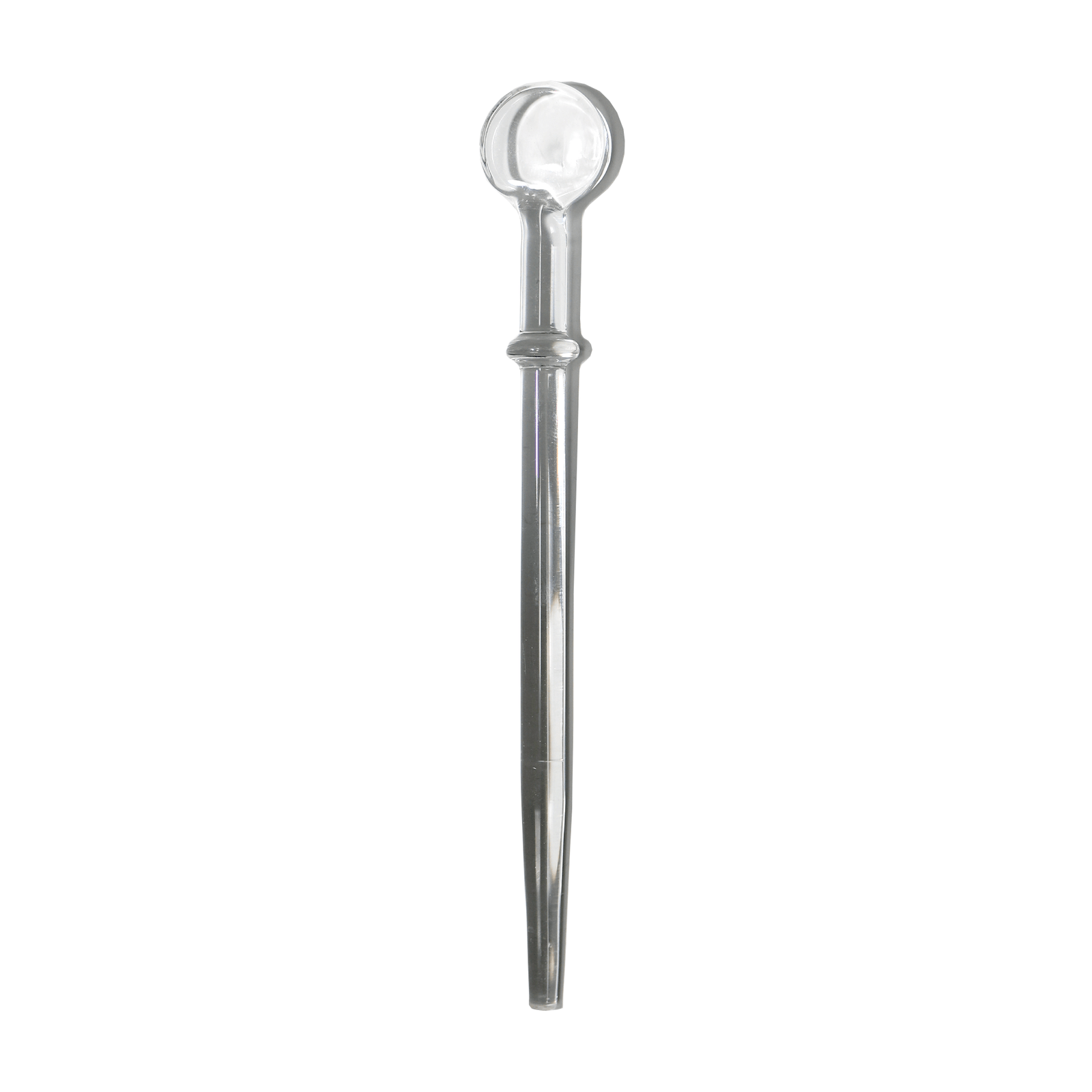 Quartz Carb Cap - Lollipop Dabber Stick Glass | Profile View | Dabbing Warehouse