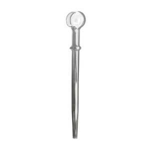 Quartz Carb Cap - Lollipop Dabber Stick Glass | Profile View | Dabbing Warehouse