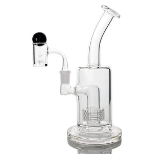 Clear Commander Auto-Spinning Dab Kit | Quartz Kit Profile View | Dabbing Warehouse