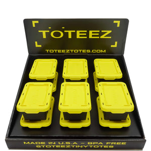 Töteez Tiny Totes | Filled Store Retail Display View | Dabbing Warehouse