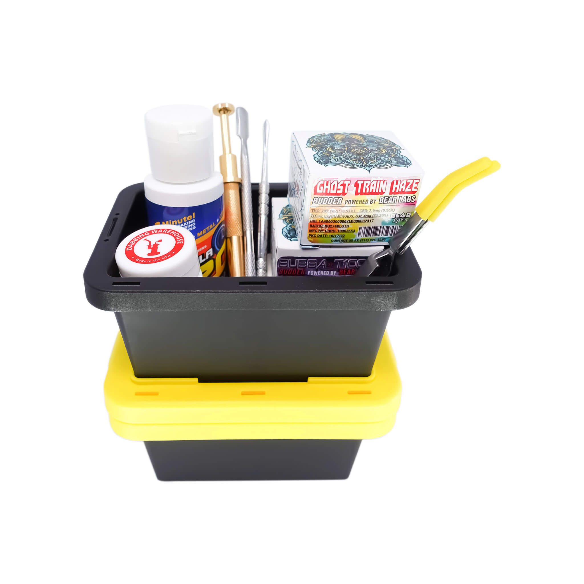 Töteez Tiny Totes | Full Of Dabbing Goods Double Stack View | Dabbing Warehouse
