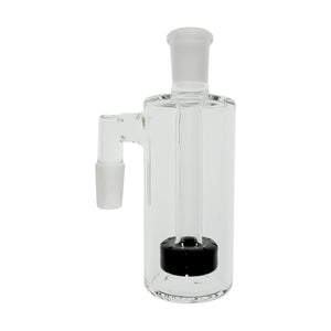Circ Perc Ash Catcher | Black Profile View | Dabbing Warehouse