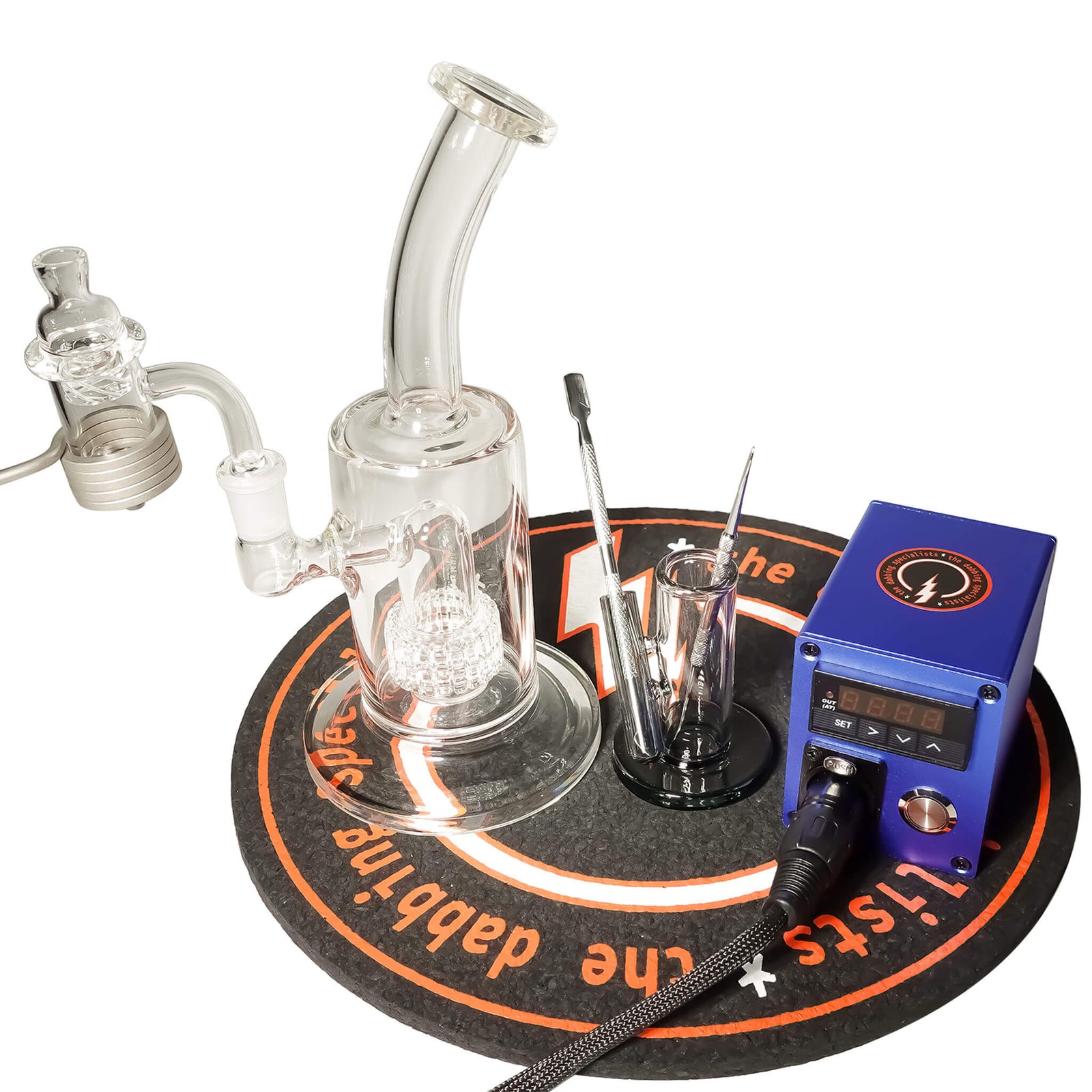 Commander 25mm E-Banger Deluxe Enail Kit | Black Kit View | Dabbing Warehouse