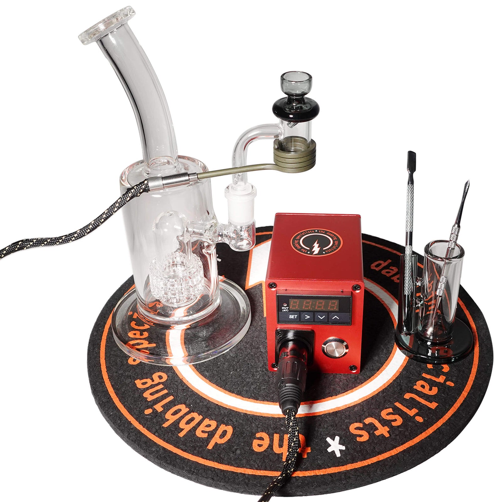 Commander 20mm E-Banger Deluxe Enail Kit | Blue Enail Kit View | Dabbing Warehouse