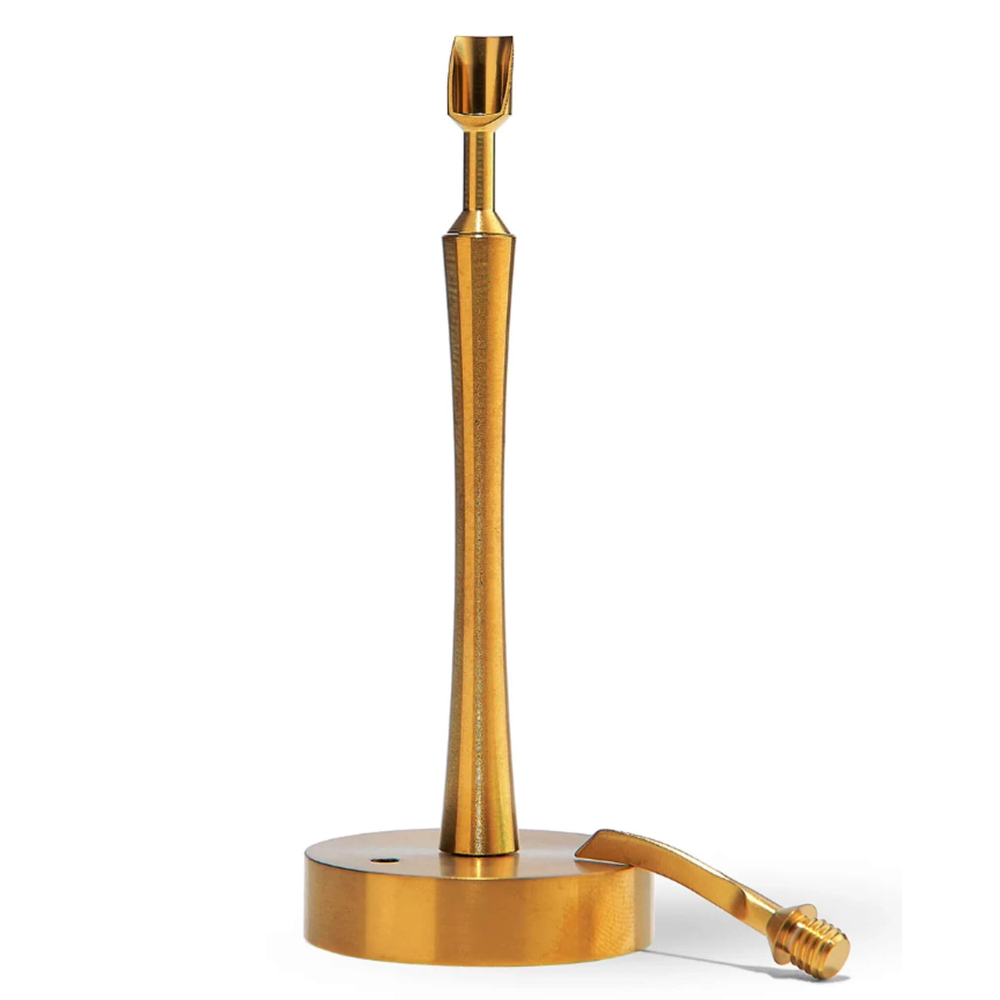 High Five Vape LCD E-Nail Titanium Nail Kit | Gold Multi Tip Carb Cap View | Dabbing Warehouse