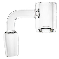 20mm Flat Top Thermal Core Short Bucket Banger | Profile View | Dabbing Warehouse