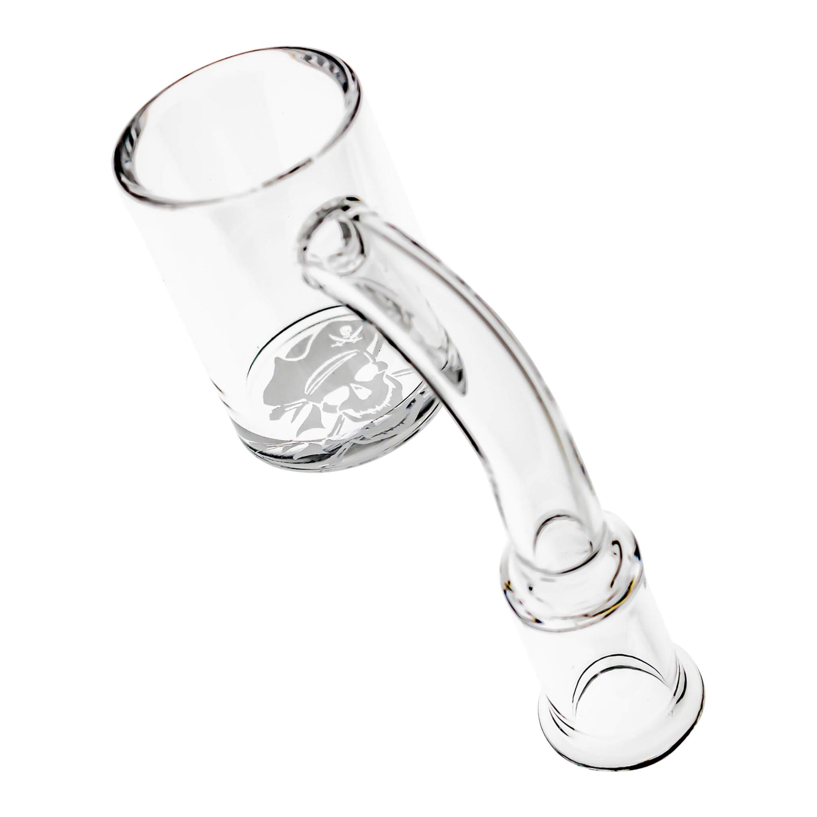 25mm Quartz Banger - Beveled Edge | Angled Profile View | DW