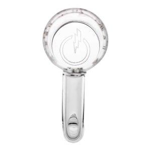 25mm Quartz Banger - Beveled Edge - TDS Logo Bottom | Top Down Bucket View | DW