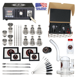 Complete TDS Dabbing Enail Kit - Ultimate | Black Kit View | Dabbing Warehouse