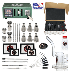 Complete TDS Dabbing Enail Kit - Ultimate | Green Kit View | Dabbing Warehouse