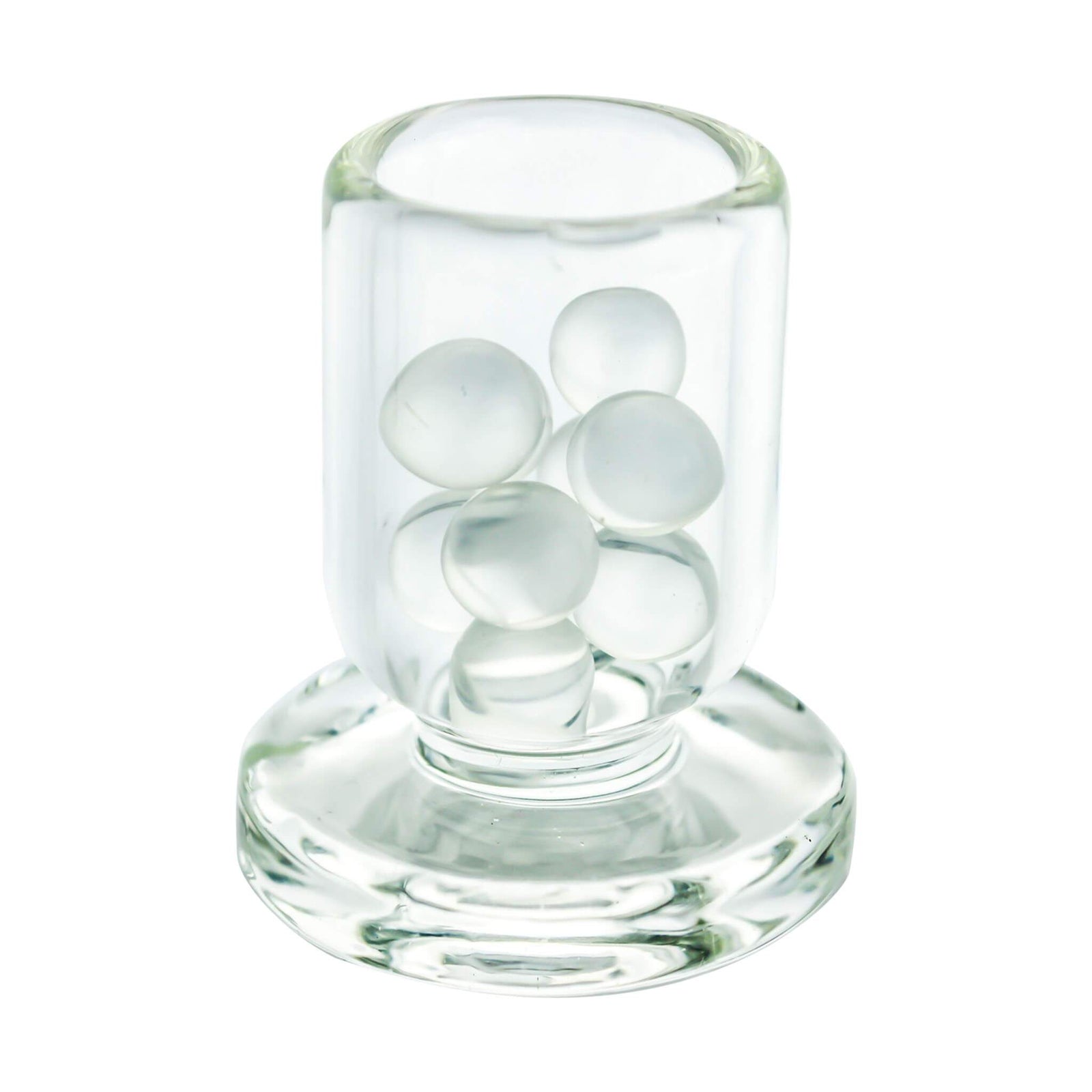 8mm Terp (Dab) Pearls | Quartz Terp Pearls In Banger View | Dabbing Warehouse