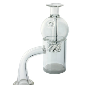 Big Bubble Spinner Carb Cap | View On 25mm Banger | Dabbing Warehouse