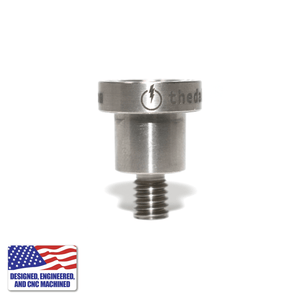 Titanium Dab Nail 16-hole | Side Nail View | Dabbing Warehouse