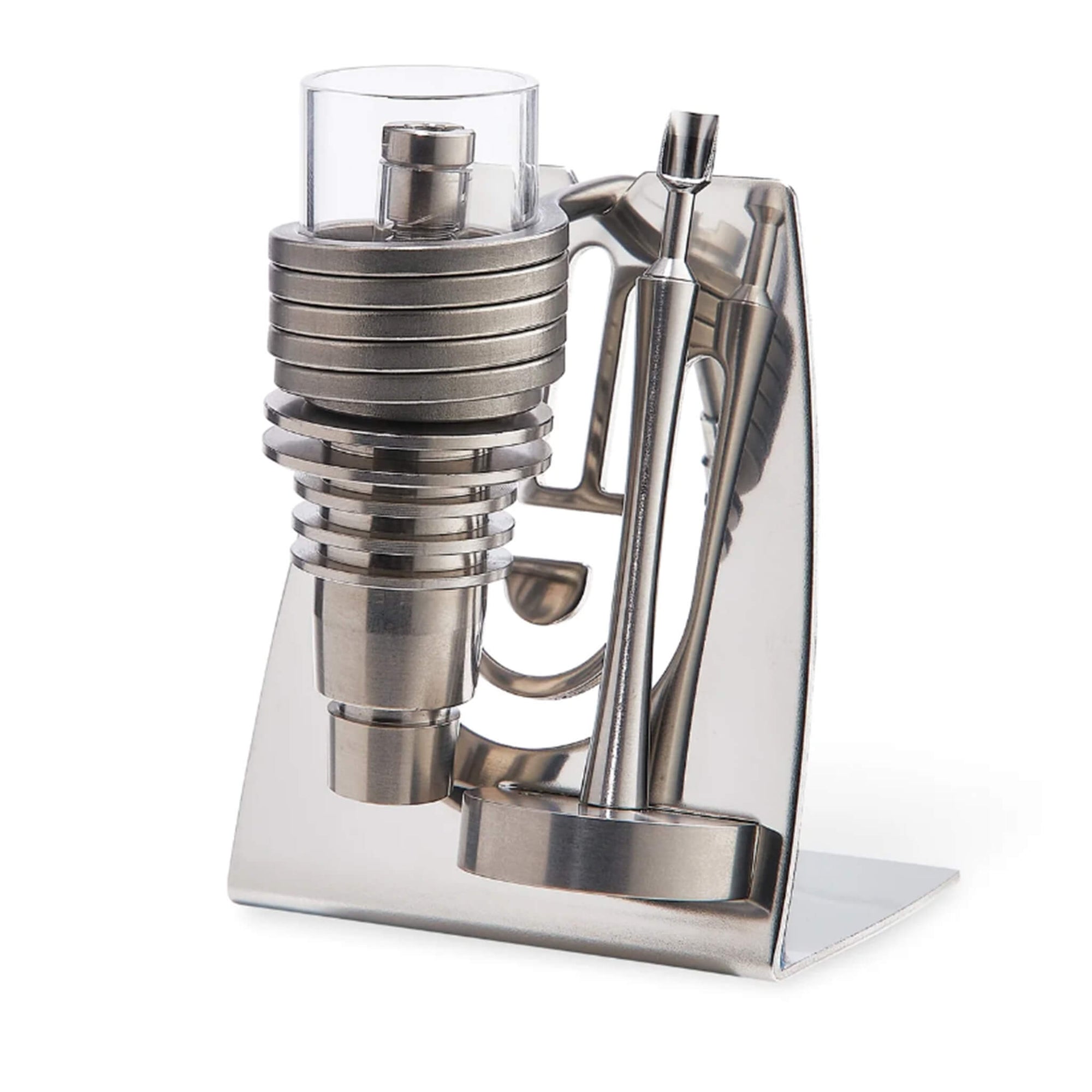 High Five V2 Coil Stand | Coil Stand In Use With Hybrid Nail View | Dabbing Warehouse