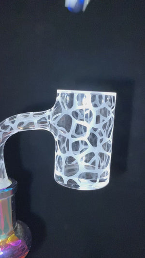 25mm Full Weld Trippy Patterned Quartz Banger