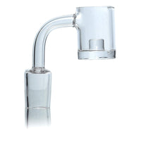 Core Reactor Quartz Banger - Flat Top - Thick Clear Bottom | 18mm Male View | Dabbing Warehouse