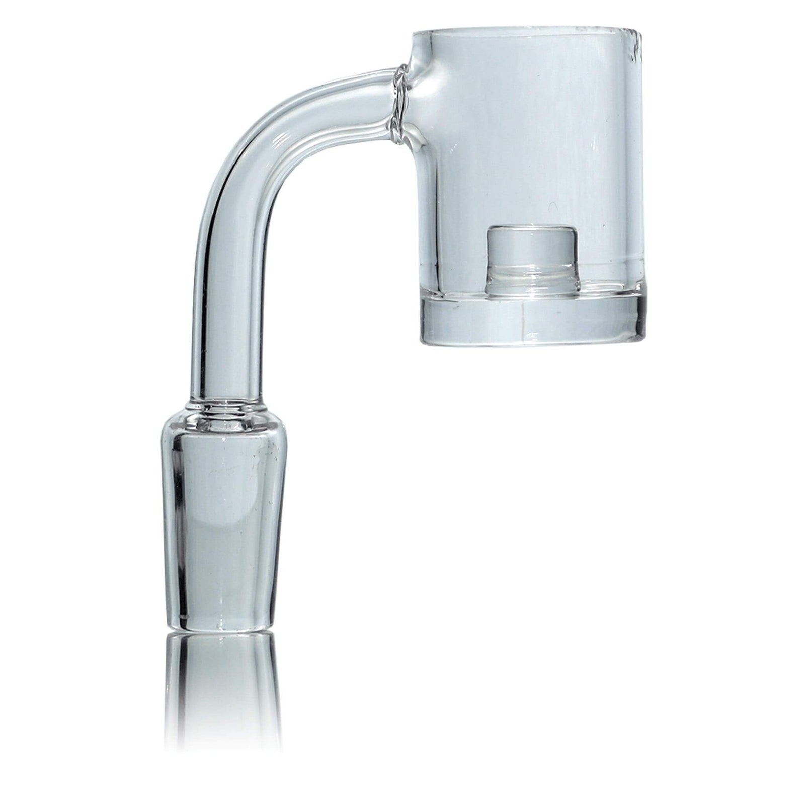 Core Reactor Quartz Banger - Flat Top - Thick Clear Bottom | 14mm Male View | Dabbing Warehouse