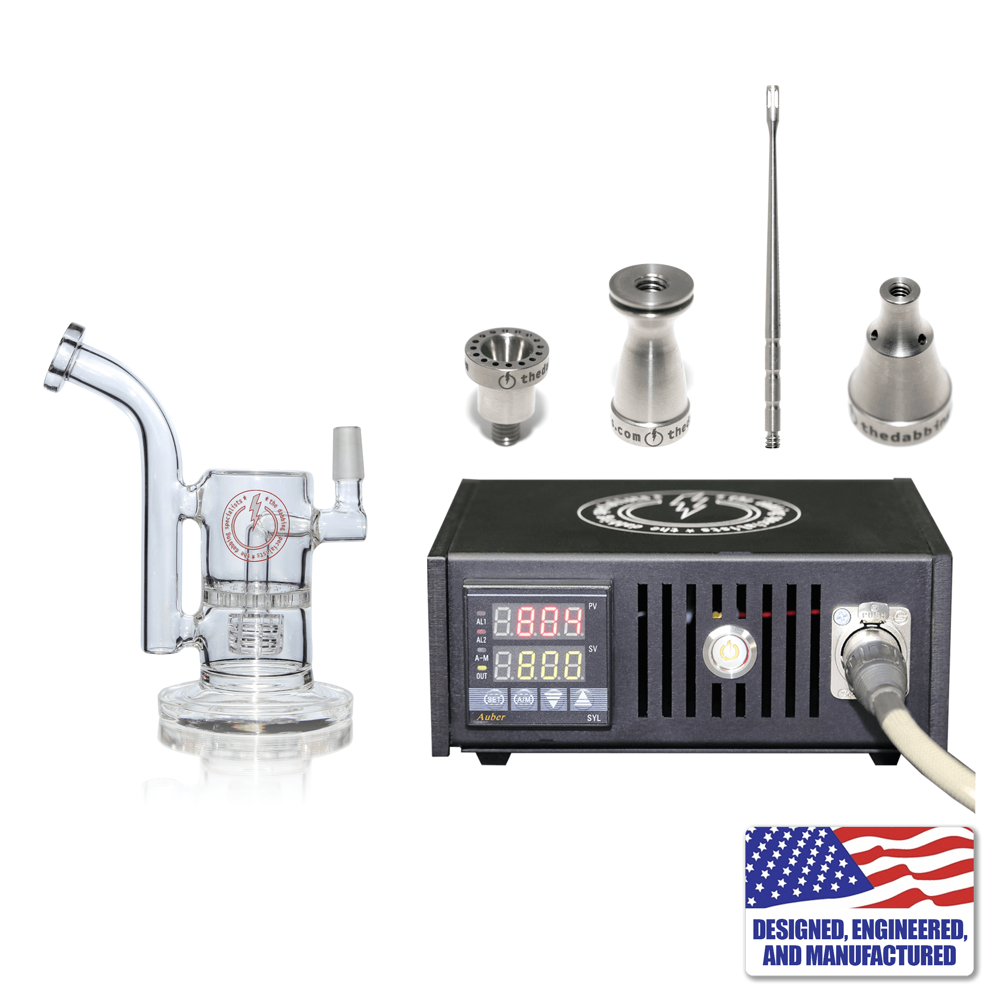 Custom The Dabbing Specialists Enail Dabbing Kit #1 | Black Kit View | DW