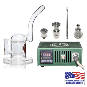Enail Dabbing Kit | Custom Dabbing Kit #2 | Green Kit View | Dabbing Warehouse