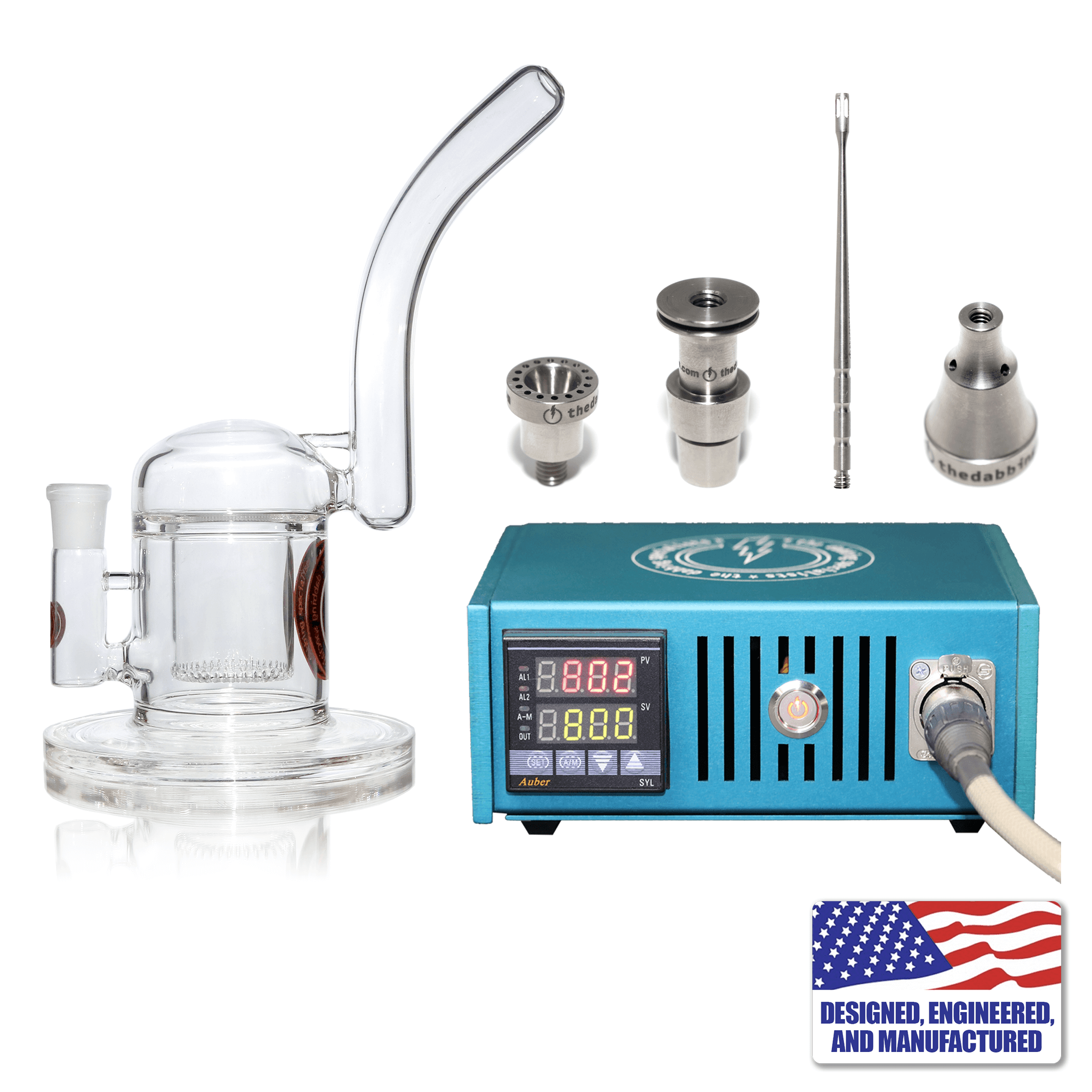 Enail Dabbing Kit | Custom Dabbing Kit #2 | Blue Kit View | Dabbing Warehouse
