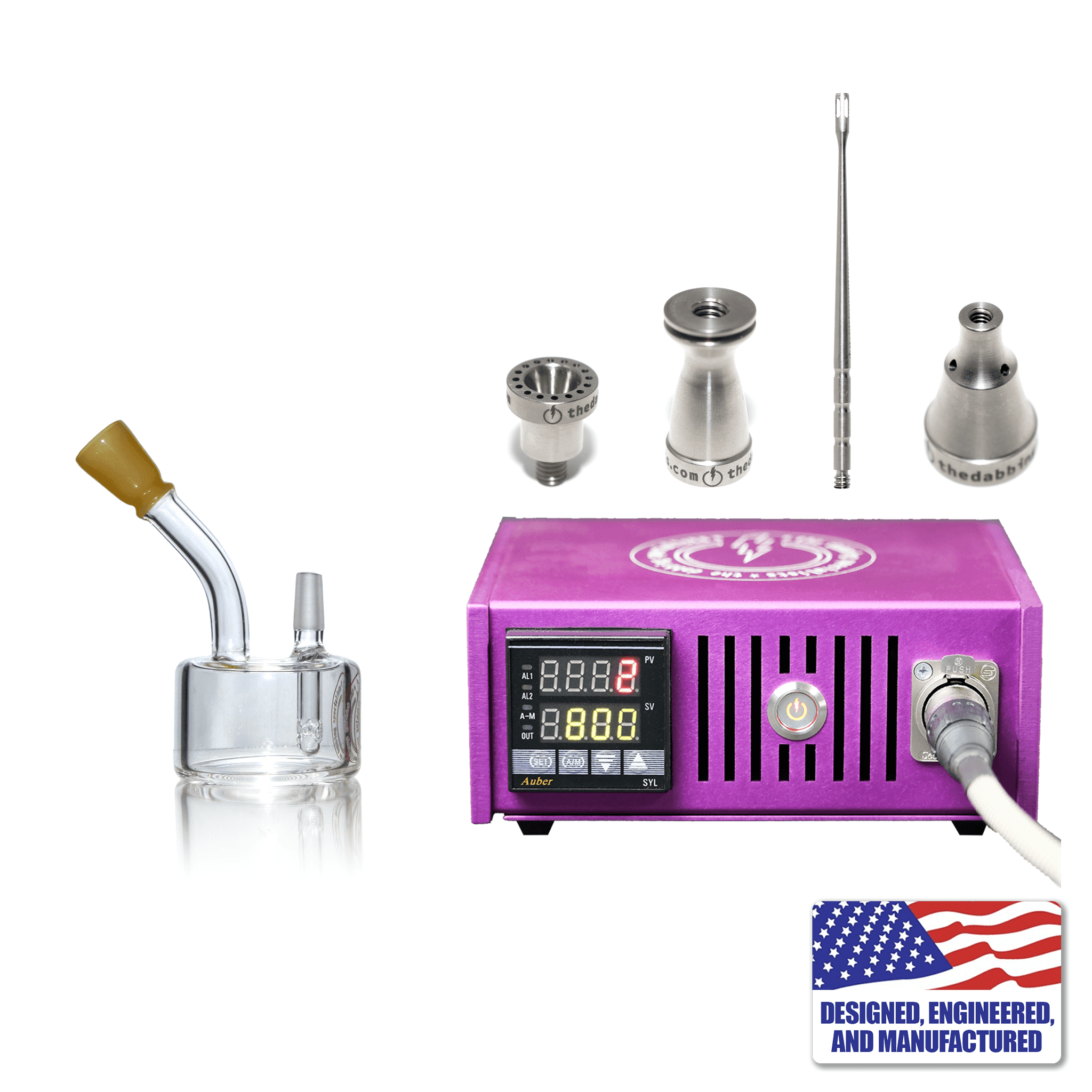 Enail Dabbing Kit | Custom Dabbing Kit #3 | Purple Kit View | Dabbing Warehouse