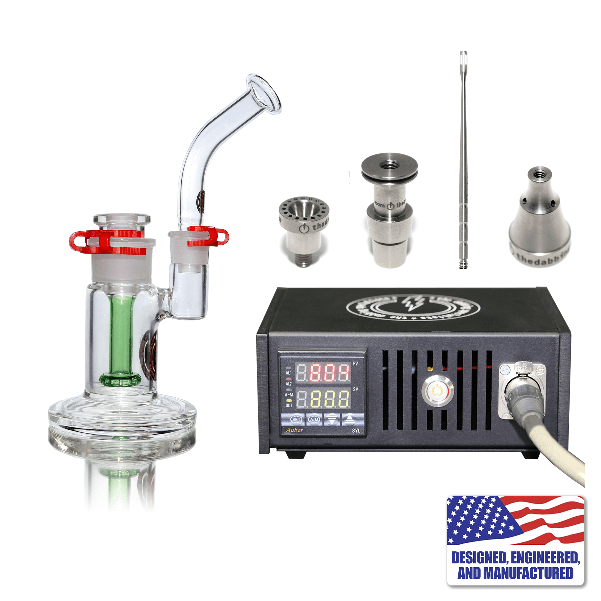 Enail Dabbing Kit | Custom Dabbing Kit #4 | Black Kit View | Dabbing Warehouse