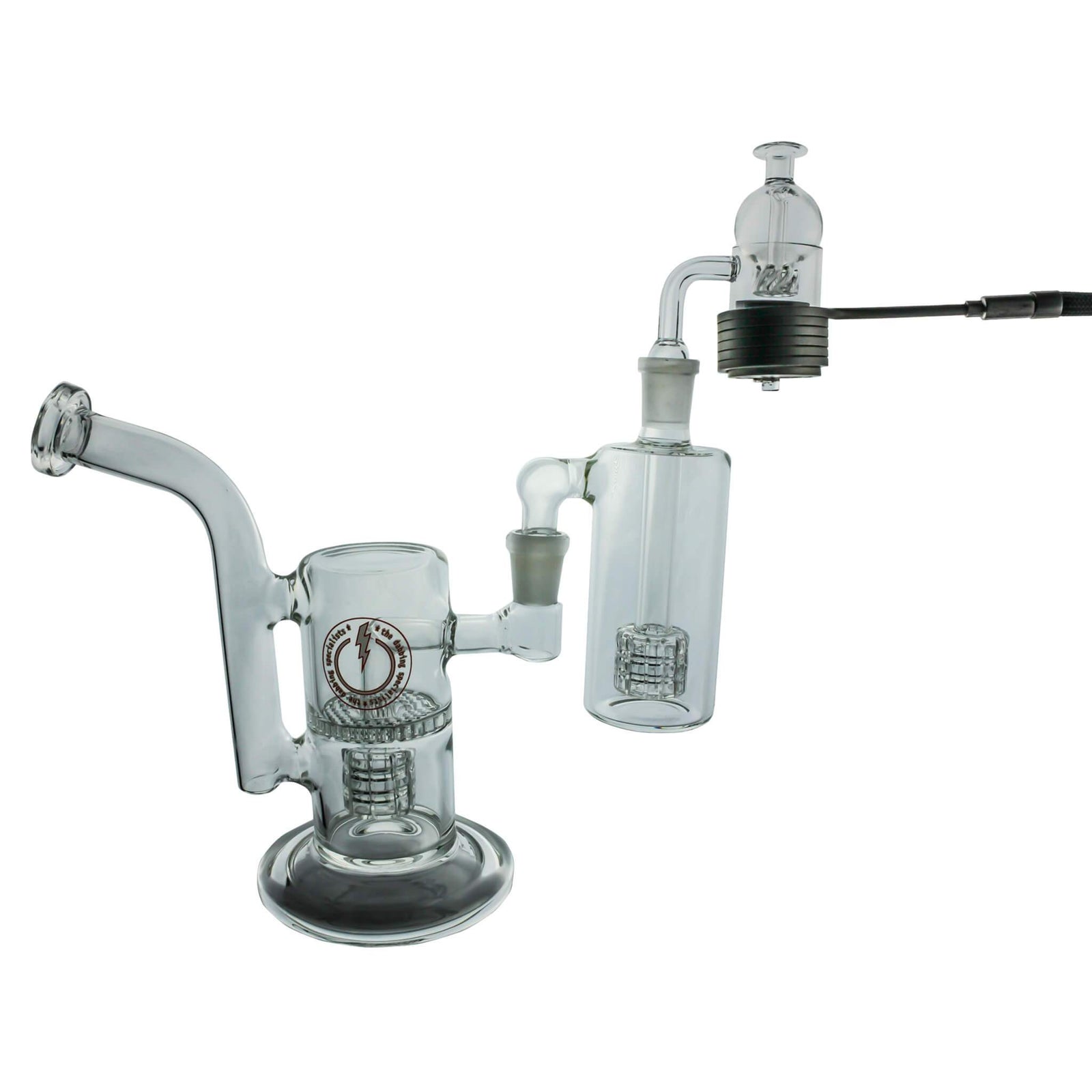 Double Your Bubbles Percolating Ash Catcher | Profile View | Dabbing Warehouse
