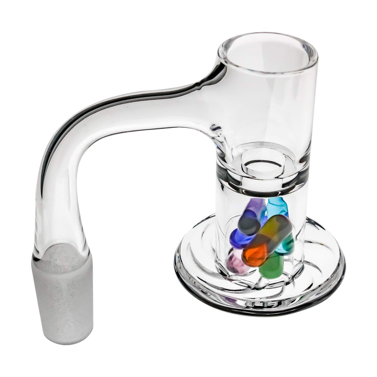 Full Weld Straight Blender Slurper | Profile View | Dabbing Warehouse
