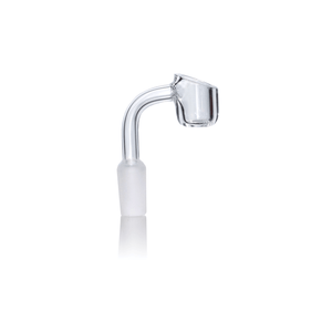 Glass and Nail Rig | Portable Kit Bubbler with Quartz Banger | Side Banger View | Dabbing Warehouse
