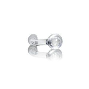 Glass and Nail Rig | Portable Kit Bubbler with Quartz Banger | Prone Banger View | Dabbing Warehouse