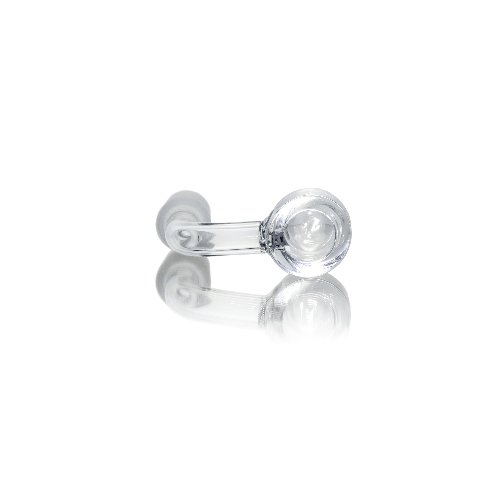 Glass and Nail Rig | Portable Kit Bubbler with Quartz Banger | Prone Banger View | Dabbing Warehouse