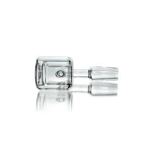 Portable Dab Kit | Showerhead Bubbler | Double Wall Banger | Double Wall Banger Horizontal View | DW