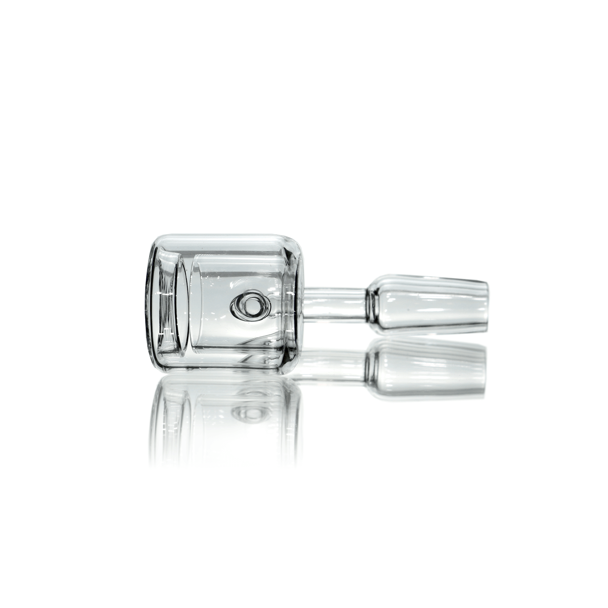 Portable Dab Kit | Showerhead Bubbler | Double Wall Banger | Double Wall Banger Horizontal View | DW