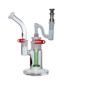 Glass Dropdown | S Neck Style |14mm Male to 14mm Female | In Use View | DW