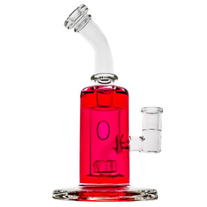 Glycerin Dab Rig | Pink Profile View | Dabbing Warehouse