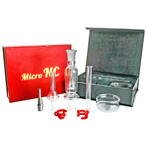 Micro Nectar Collector | Kit View In Front Of Boxes | Dabbing Warehouse