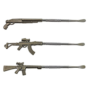 Munitions Stainless Steel Dab Tool | All Three View | Dabbing Warehouse