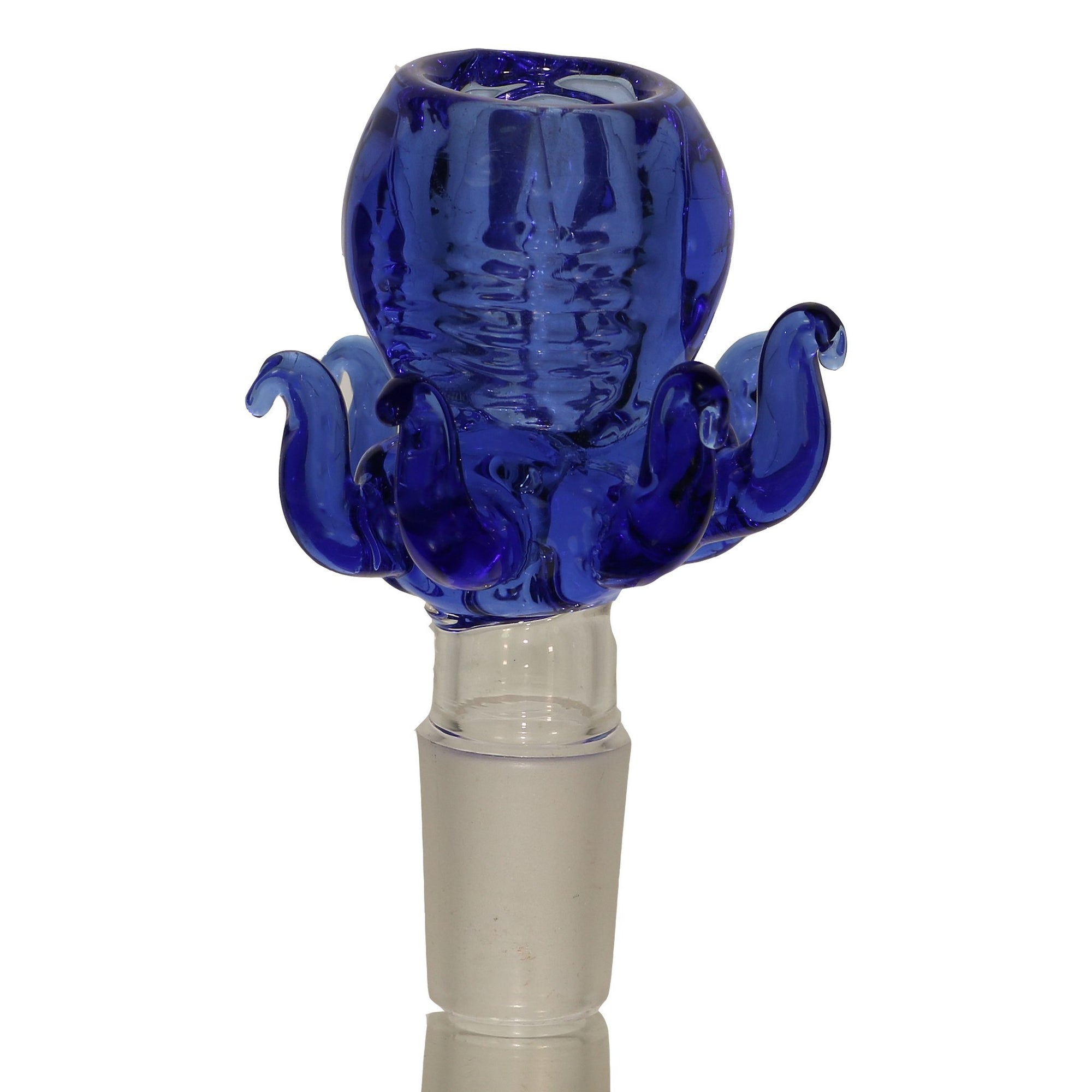 Octopus Flower Bowl Piece | 14mm Male | Profile View | Dabbing Warehouse