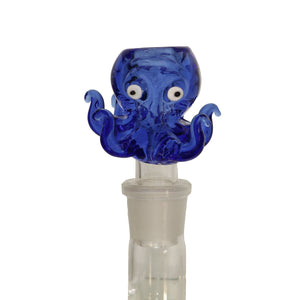 Octopus Flower Bowl Piece | 14mm Male | Profile Alternate View | Dabbing Warehouse
